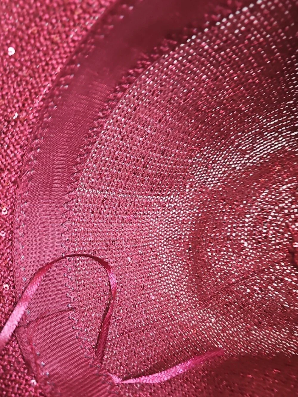 Beloved Millinery Women's Wide Brim Panama Style Sparkle Wine Straw Fedora Hat